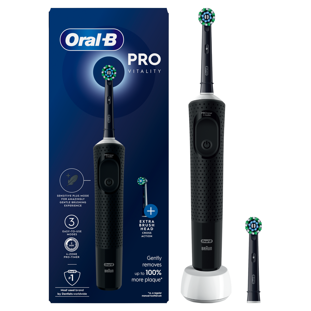 Oral-B Vitality Pro Whitening Edition Electric Toothbrush + Extra Head