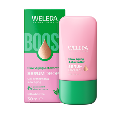 Weleda Slow Ageing Astaxanthin Serum Booster Drops 30ml