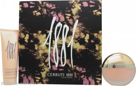 Cerruti 1881 Femme Gift Set (Eau De Toilette Spray 50ml + Body Lotion 75ml)
