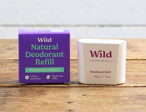 Wild Coconut & Vanilla Deodorant Refill 40g