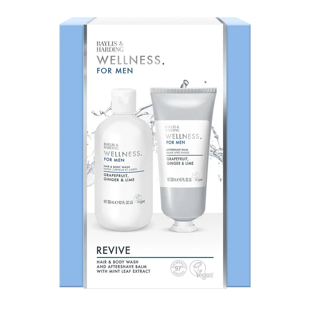 Baylis & Harding Wellness For Men Revived & Ready Gift Set