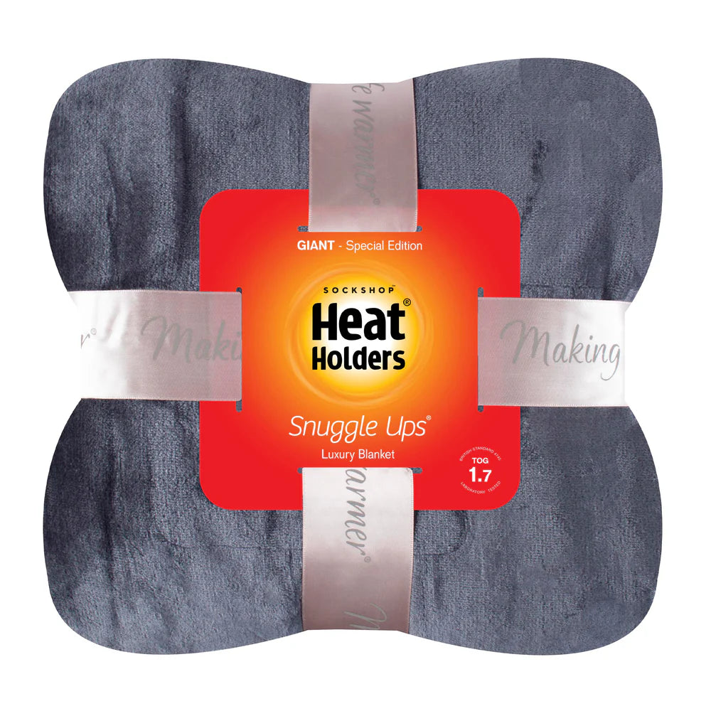 HEAT HOLDERS
Luxury Fleece Thermal Blanket/Throw 180cm x 200cm - Mauve