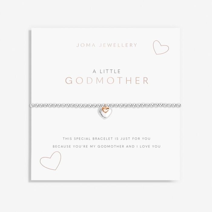 Joma A Little 'Godmother' Bracelet in Silver Plating 2079