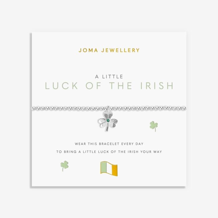 Joma A Little 'Luck Of The Irish' Bracelet in Silver Plating 2267