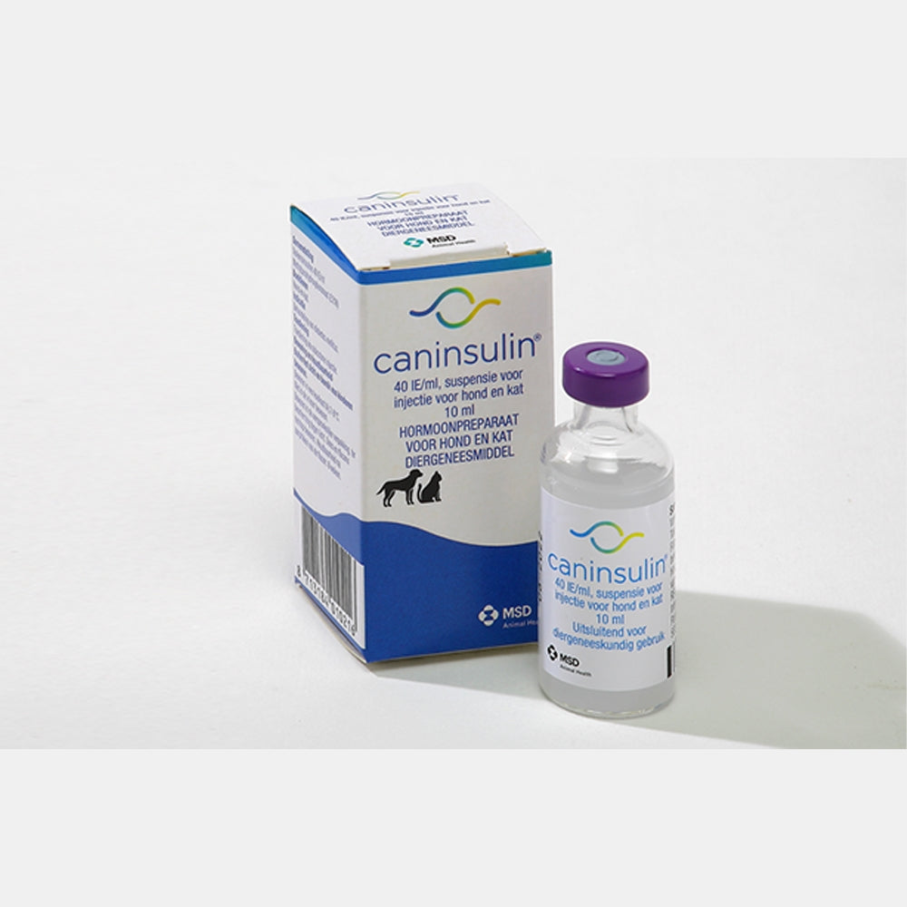 Caninsulin 40IU/ml, POM-V (fridge)