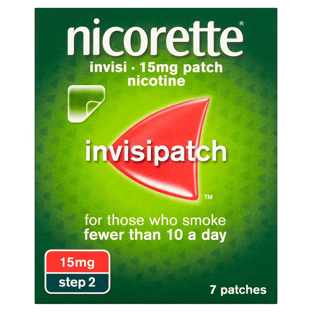 Nicorette Invisi Patch, Step 2, 15mg