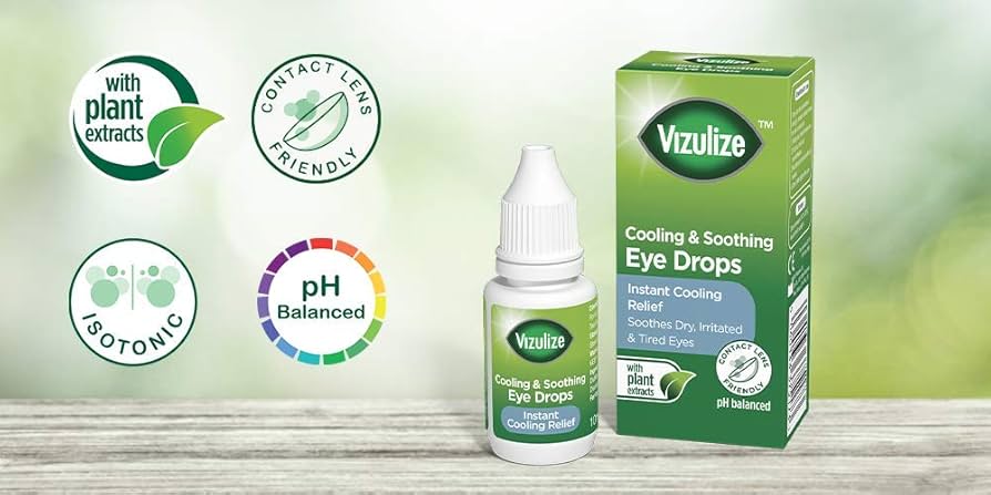 Vizulize Cooling & Soothing Eye Drops 10ml