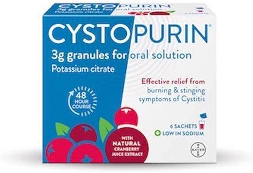 Cystopurin 3g Granules (Cystitis Relief) - 6 Sachets