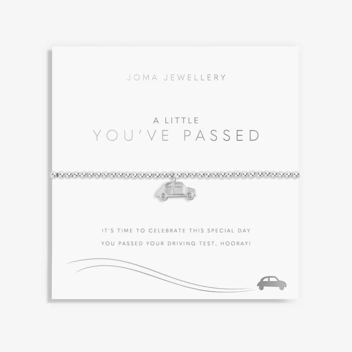 Joma A Little 'You've Passed' Bracelet in Silver Plating 5821