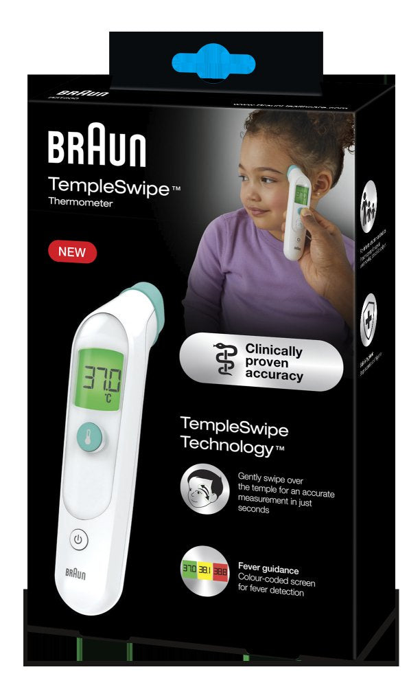 Braun Sensian Swipe 5 Temple Thermometer