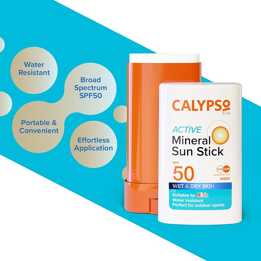 Calypso Mineral Sun Stick  Perfect For Outdoor Sports