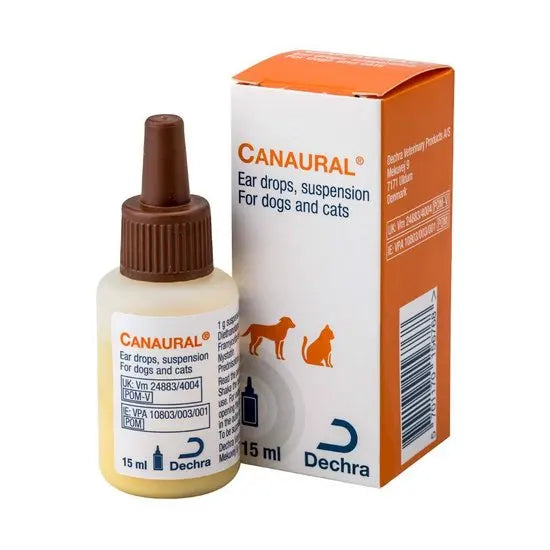 Canaural® Ear Drops Suspension for Dogs and Cats