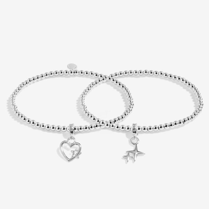 Joma 'Christmas Wishes' Linked Infinity Bracelets 9037