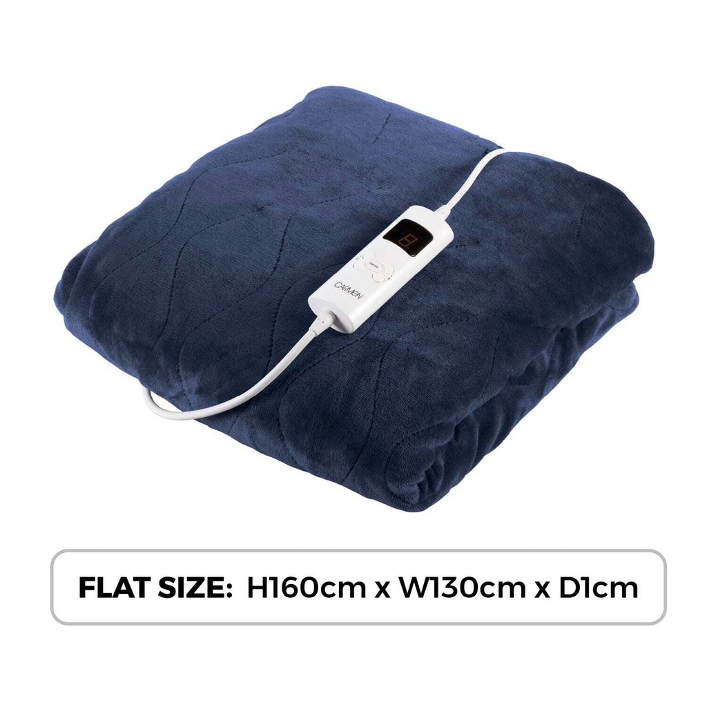 Carmen Fleece Luxury Heated Throw Over Blanket 160cm x 130cm