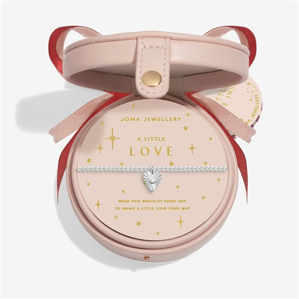 Joma Boxed Bauble A Little Love Heart Bracelet