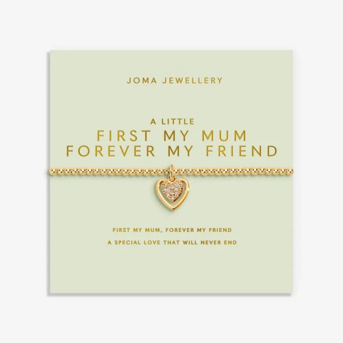 Joma Mother's Day A Little 'First My Mum Forever My Friend' Bracelet