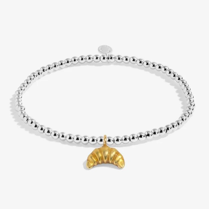 Joma A Little Vibes 'Babes Who Brunch' Bracelet in Silver Plating