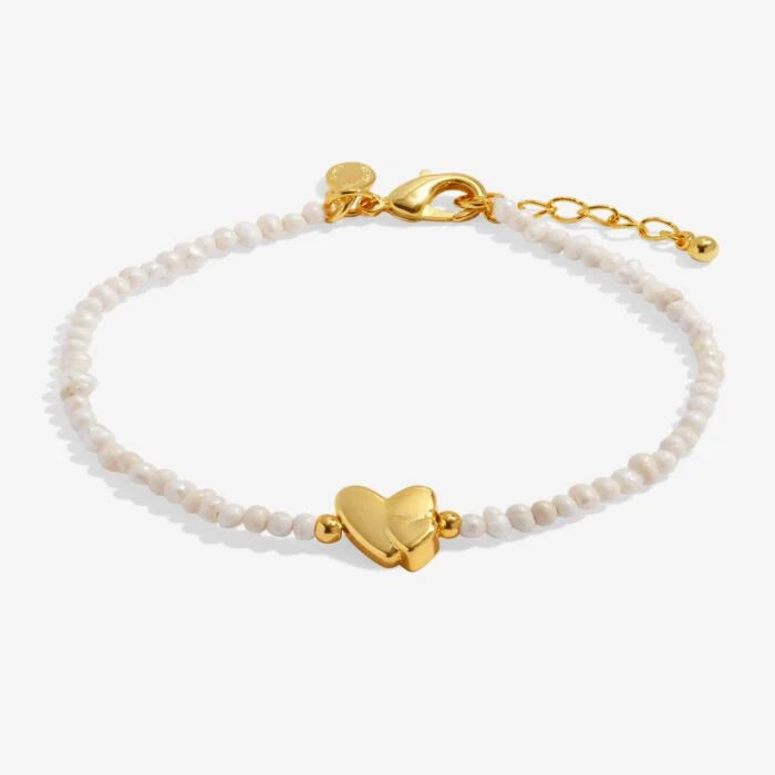 Joma Precious Moments 'Mums Make Life Beautiful' Bracelet in Gold Plating