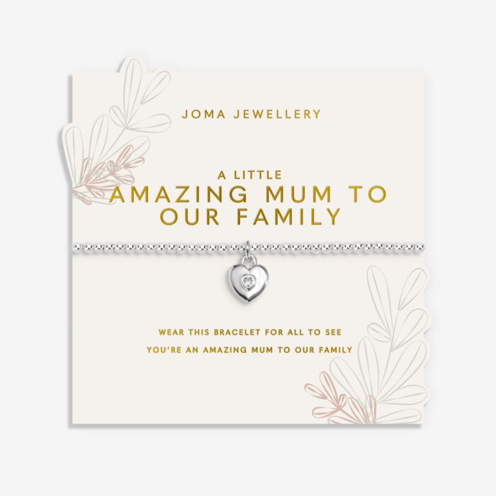 Joma Mother's Day A Little 'Amazing Mum To Our Family' Bracelet