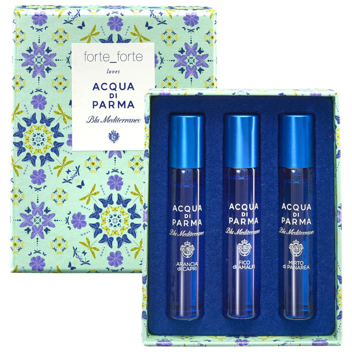 Acqua Di Parma Blu Mediterraneo Forte Mini Discovery Gift Set 3 x 12ml