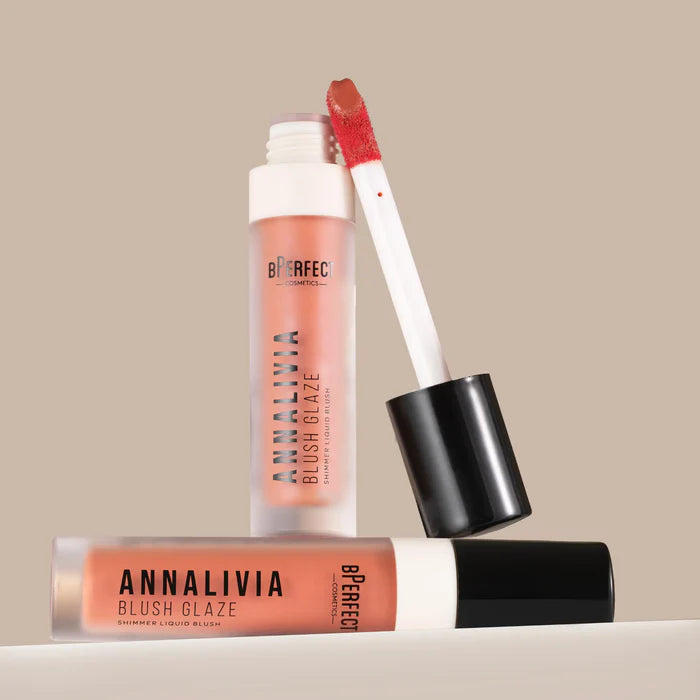 BPerfect x Annalivia - Blush Glaze - Shimmer Liquid Blush