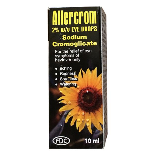 Allercrom 2% w/v Eye Drops 10ml