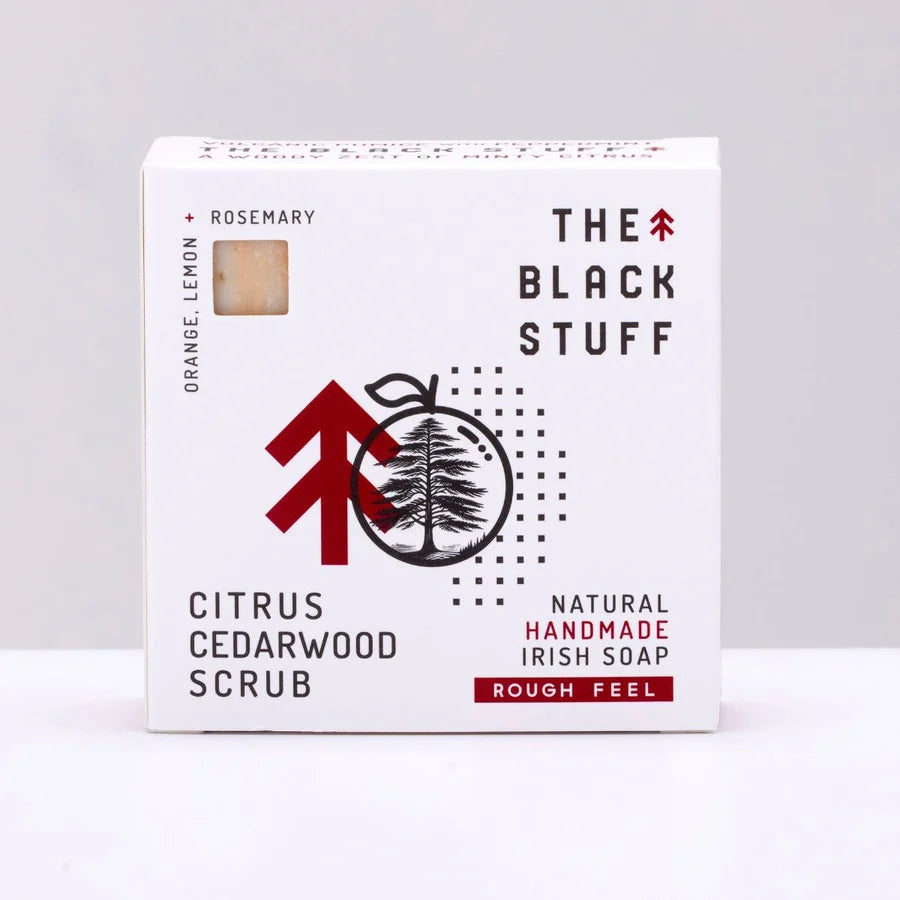 The Black Stuff-Citrus Cedarwood Scrub