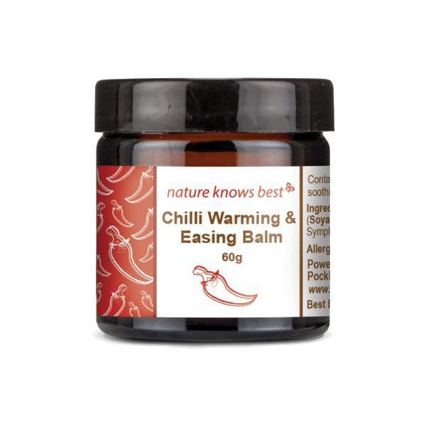 Power Health Chilli Muscle Rub (Hot Balm) - 60g Glass Jar