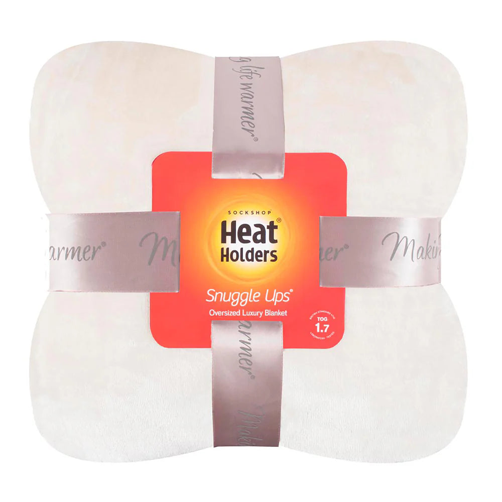 HEAT HOLDERS
Luxury Fleece Thermal Blanket/Throw 180cm x 200cm - Mauve