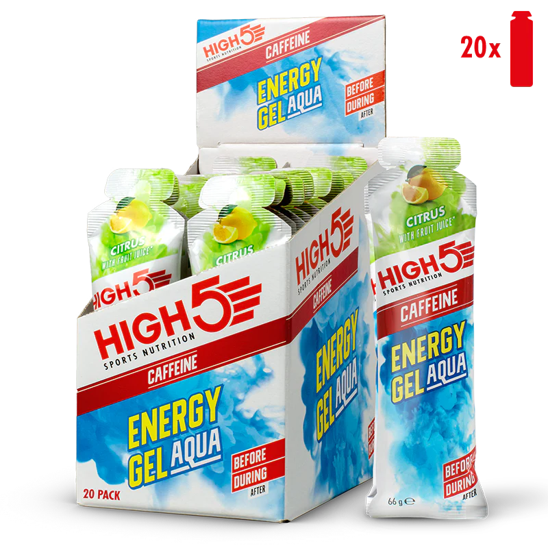 Energy Gel Aqua Caffeine Citrus