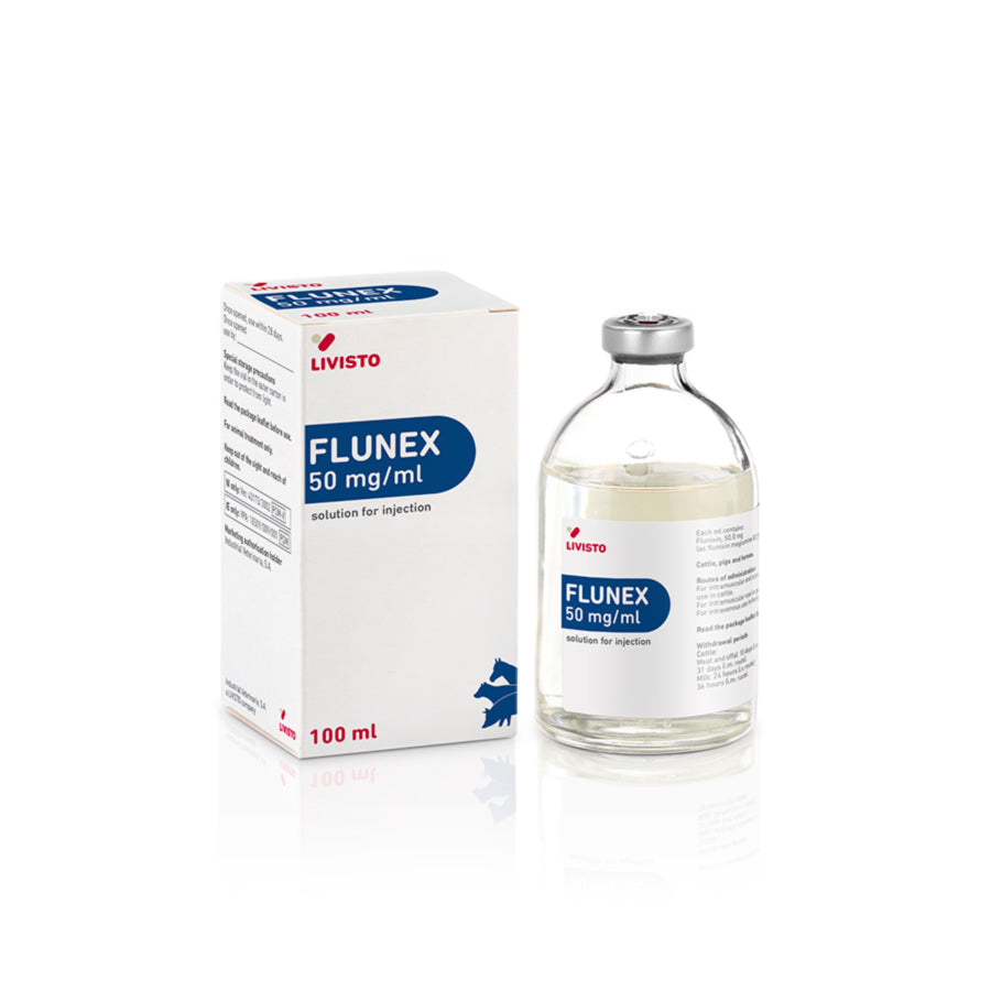 Flunixin 50mg/ml solution for injection 100ml