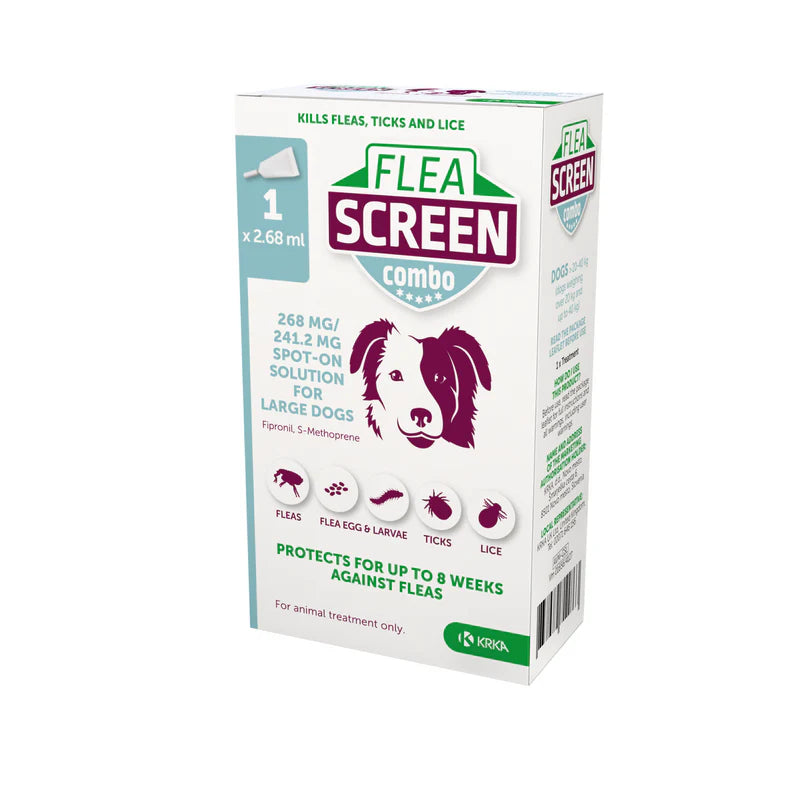 FleaScreen Combo Spot-on Solution -&nbsp;Large dogs weighing 20-40kg