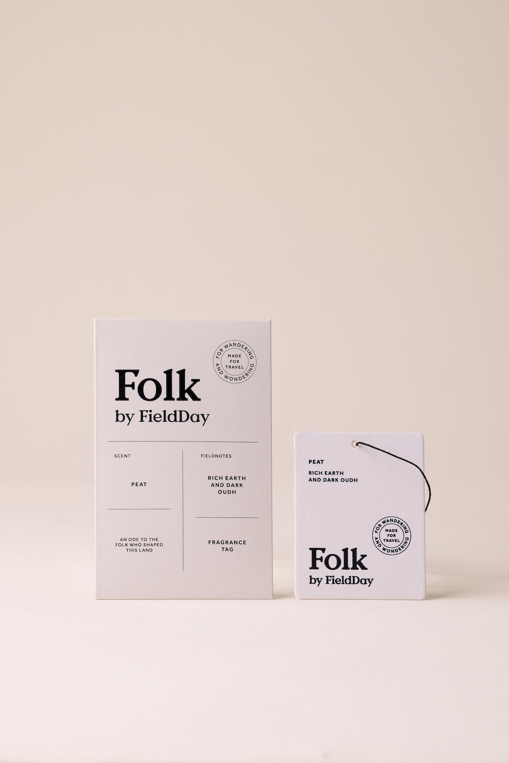 Field Day Peat Folk Fragrance Tag