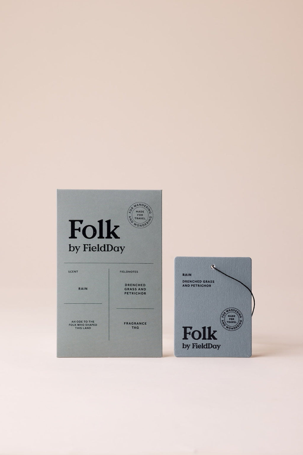 Field Day Rain Folk Fragrance Tag