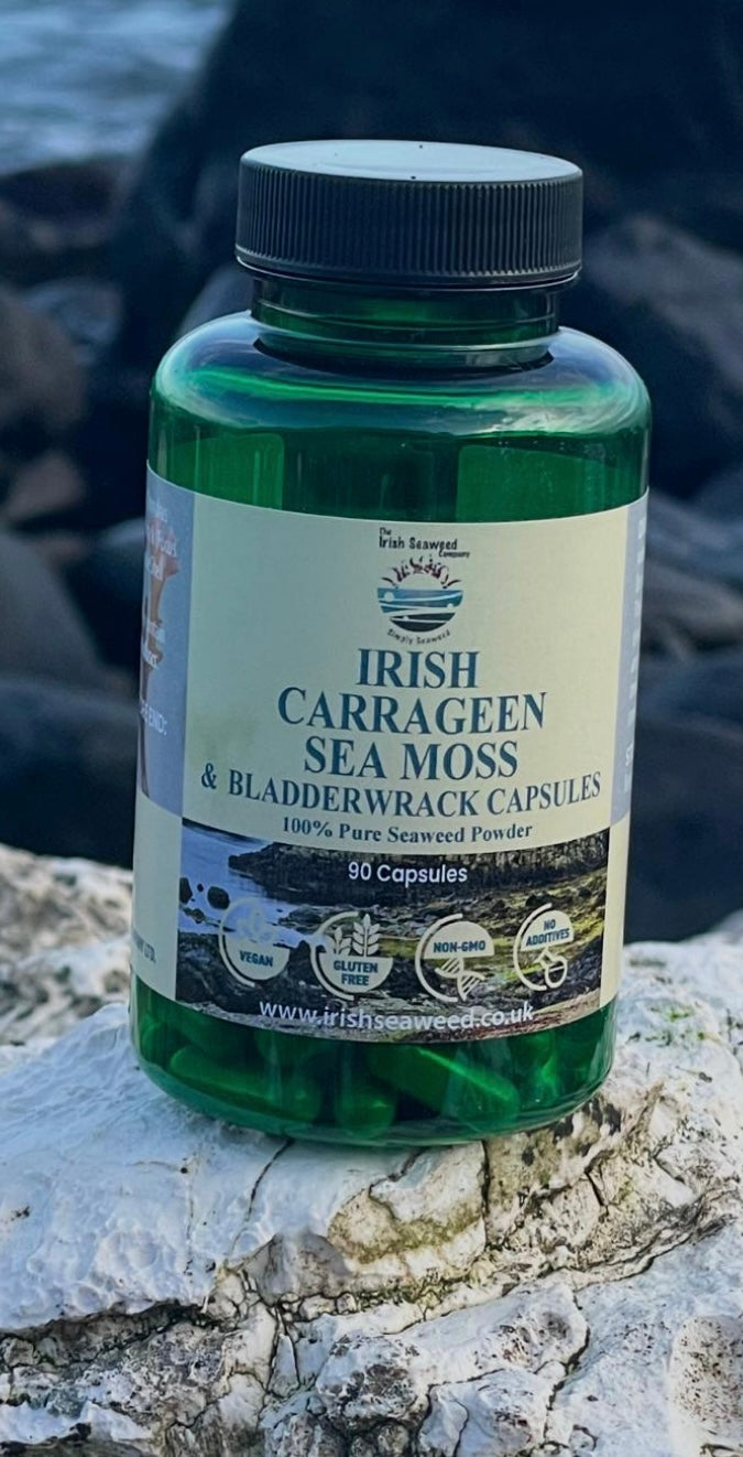 Irish Sea Moss (Carrageen) and Bladderwrack Supplements