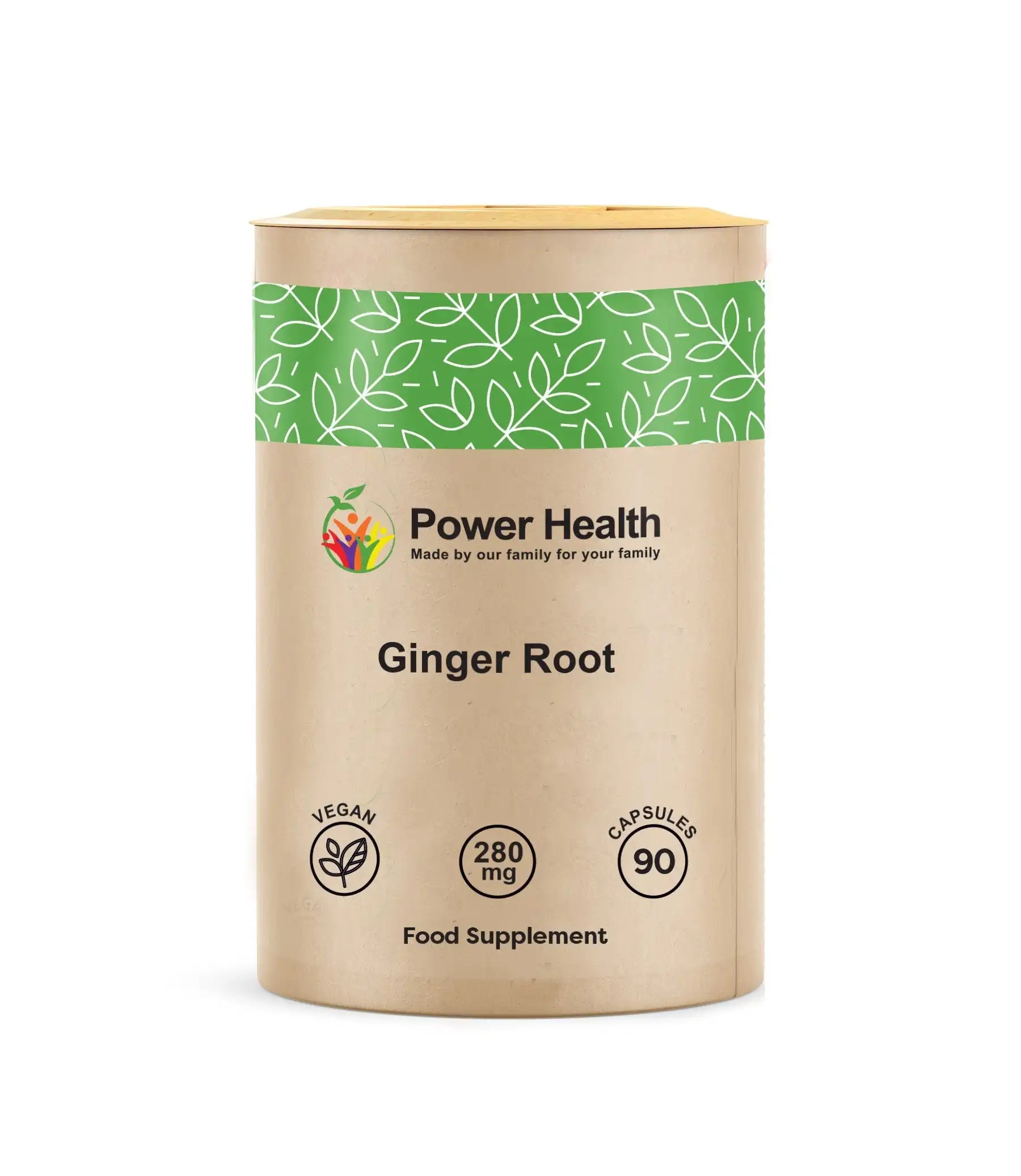 Power Health Ginger 280mg 90 caps