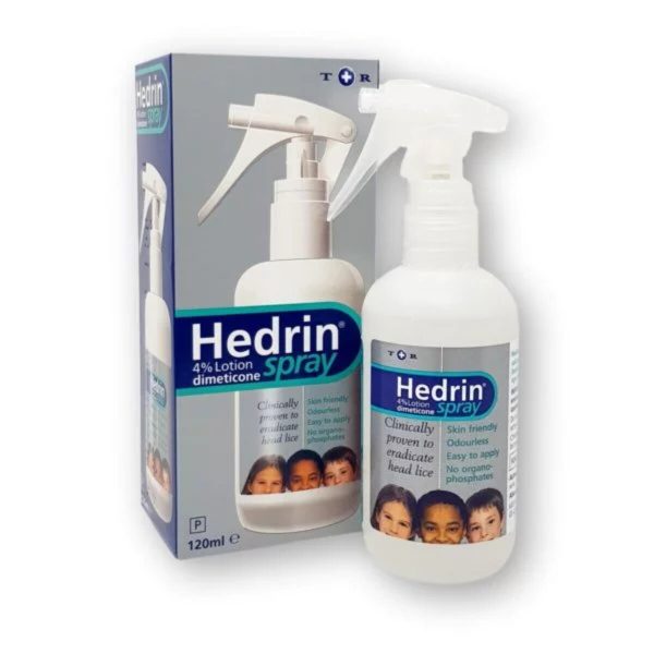 Hedrin 4% dimeticone Spray 120ml