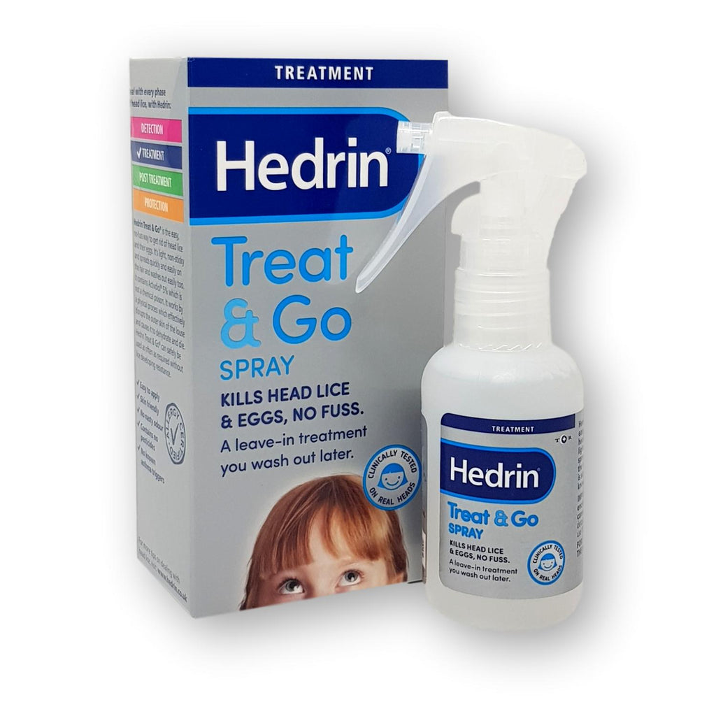 Hedrin Treat and Go Spray 60ml - Leave in Treatment