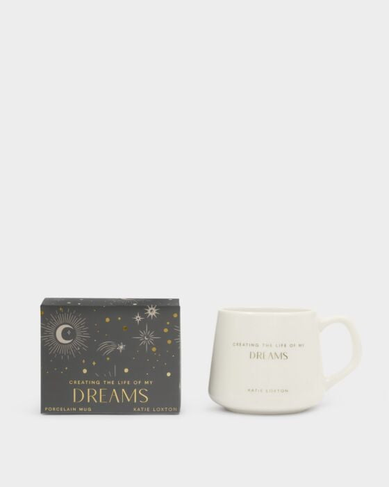 Katie Loxton Porcelain Mug ‘Creating The Life Of My Dreams'