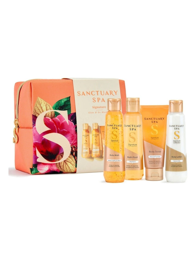 Sanctuary Spa Signature Glow & Go Wash Bag Gift Set