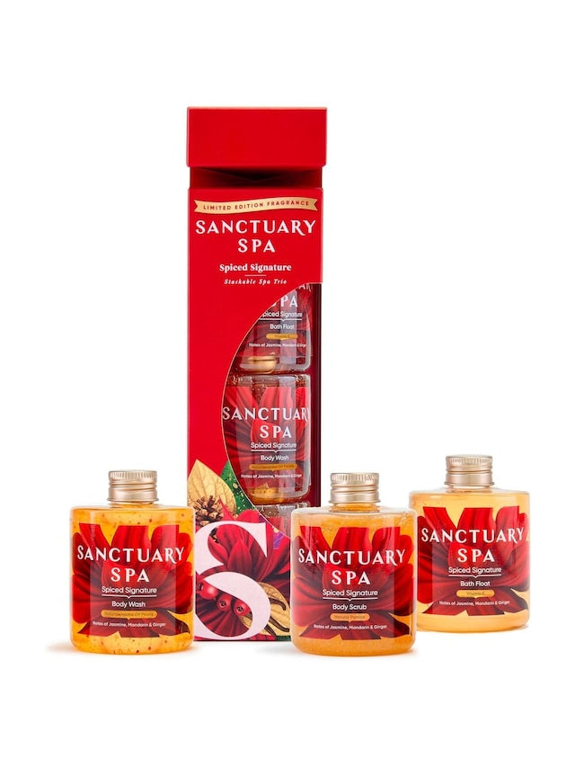 Sanctuary Spa Signature Spiced The Trio Spa Gift Set