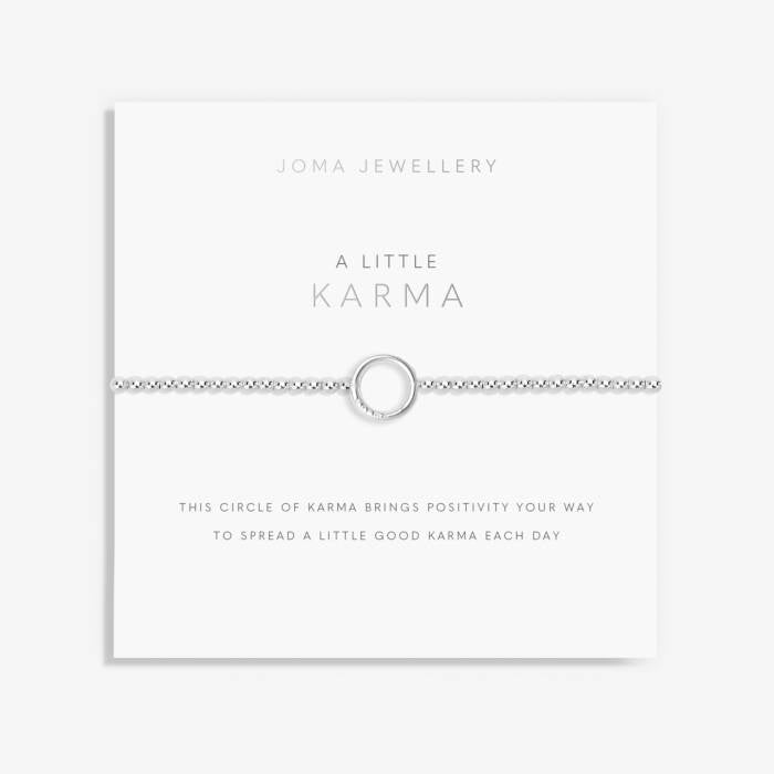Joma A Little 'Karma' Bracelet in Silver Plating 171
