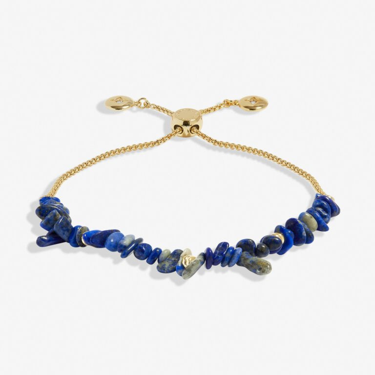 Joma Manifestones Lapis Lazuli Bracelet In Gold Plating 7447