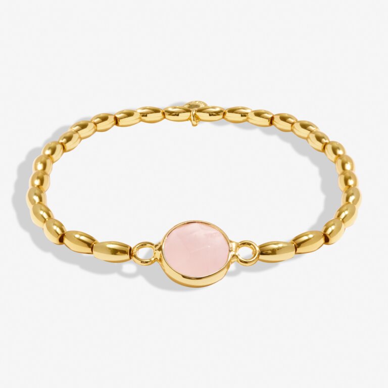 Joma Pink Quartz Serenity Stone Bracelet 8435