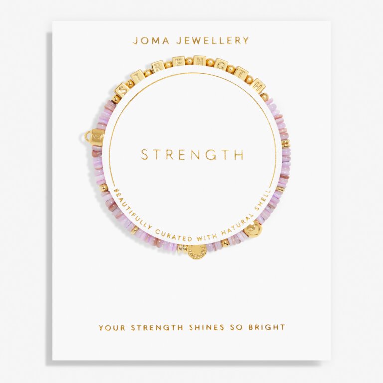 Joma 'Your strength shines so bright' Happy Little Moments Bracelet 7528