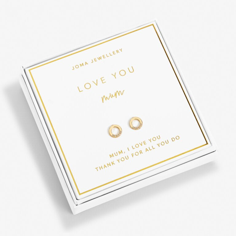 Joma 'Love You Mum' Earrings 6237