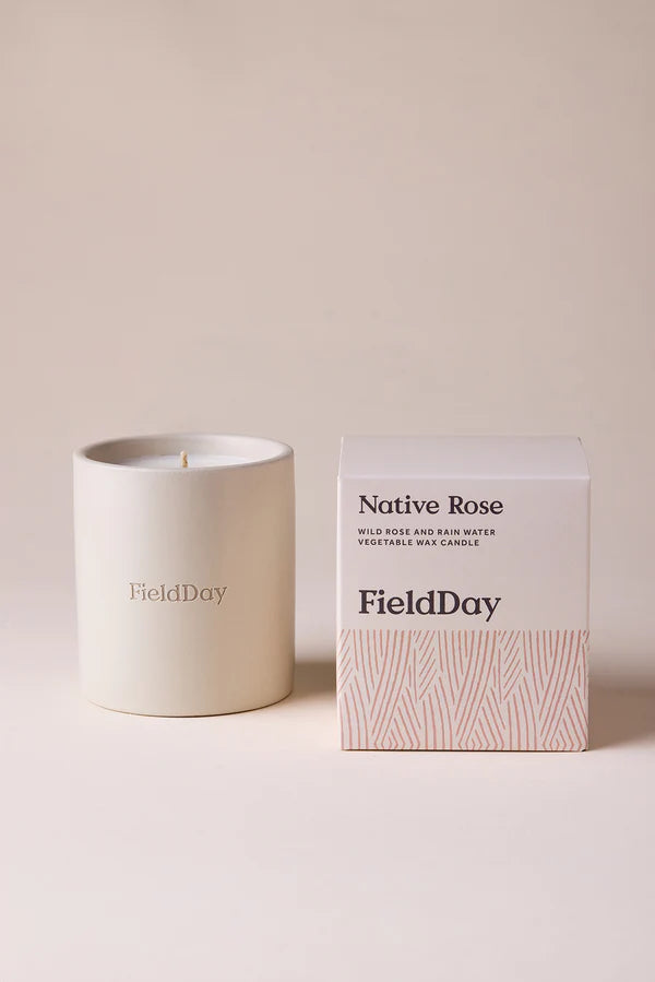 Field Day Classic Candle Native Rose