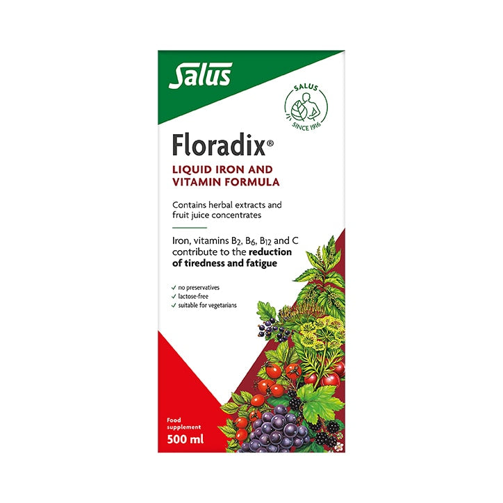 Floradix Liquid Iron And Vitamin Formula