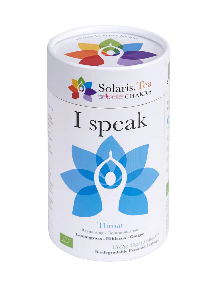 Be Better I Speak - Throat Chakra Organic Pyramid Teabags