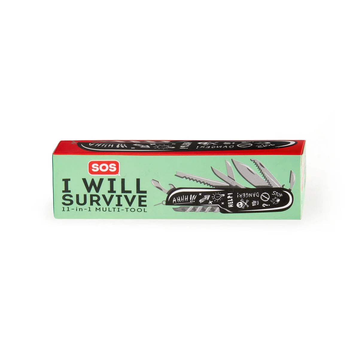 Legami 11-In-1 Multi-Tool - Sos I Will Survive